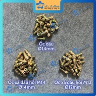 Oil screw Ø14mm | Anise oil drain screw with ball M12 & M14 FCY