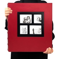 DEFIO อัลบั้มรูป4X6 500หน้าภาพถ่ายความจุขนาดใหญ่ปกหนังอัลบั้มภาพงานแต่งงานอัลบั้มรูป S ถือ500ภาพแนวน