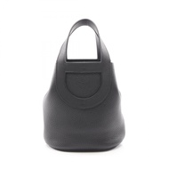 【二手】愛馬仕 HERMES 手提包 In the Loop 18 黑色皮革 In the Loop 18 黑色 女士二手 A