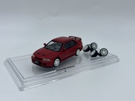 BM Creations 1/64 Mitsubishi EVO I 1st Generation II 2nd Generation Alloy Car Model Modification Acc