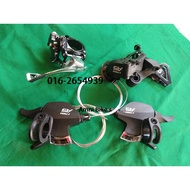 9 speed groupset A5 shifter lever, front and rear derailleur LTWOO