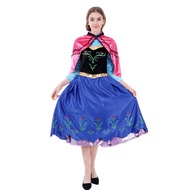 [cosplay] Halloween Frozen anna Princess anna Elsa Adult Dress Dress Anime cos Performance Costume