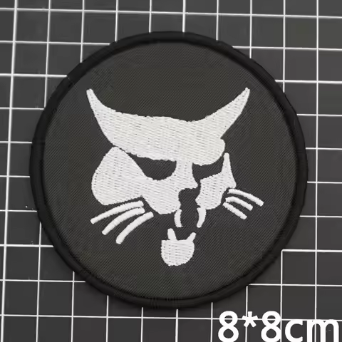 Israel Patch of the steel cats engineering mechanical equipment EMBROIDERY PATCH