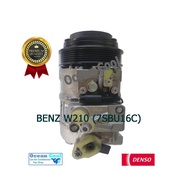 คอมเพรสเซอร์  BENZ W210W202 SPRINTER VITO W 638 (7SBU16C) DENSO แท้ Compressor   447220-8086 คอมแอร์