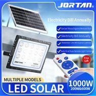 JORTAN 1000W Lampu Solar Solar Flood Light Outdoor Waterproof Solar Light Outdoor Lightning Solar La