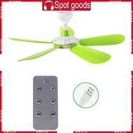 WIN DC5V 5W 3 Speed Adjustable Camping Hanging Fan USB Tent Fan