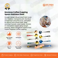 Coffee Cupping Spoon MURANEE Stainless Steel Coffee Cupping Spoon with Various Colors