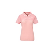 FILA GOLF 女吸濕排汗短袖POLO衫-粉色 5POX-6011-PK