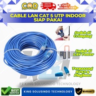 Cat5e 60 Meter LAN Cable Free RJ45 NYK And Plugboot Indoor UTP 60M LAN Cable