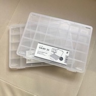 SIKIRI 30 分格附蓋收納盒 透明格仔收納盒