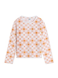 AIIZ (เอ ทู แซด) - เสื้อยืดแขนยาวเด็กผู้หญิงลายพิมพ์ Girl’s Printed Long Sleeve T-Shirts