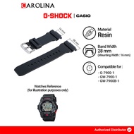 G-SHOCK G-7900 Strap GW-7900/ GW-7900B 28mm Black Resin/ 10330771