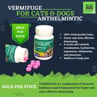 [G&G AGRIVET] PAPI VERMIFUGE / SOLD PER PIECE / 1 TABLET/ PER TABLET / FOR DEWORM / DEWORMER / FOR D