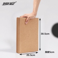 Advanced Natural Cork Yoga Brick High Density Wide Thin Stretch Dance Fitness Brick over Self RMYJZ-