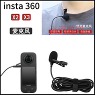 Insta360 Shadowstone Ace Pro Lavalier Microphone X2/3/4 Camera Action5/4/3 Recording Mark Microphone
