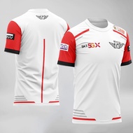 New G2 Team 3d Printing T-Shirt Men's G2 League of Legends Game T-Shirt Visitor Suit Summer Lol E-Sp