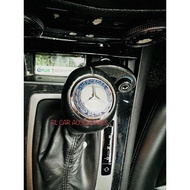 Mercede benz shift gear knob logo w204 w207 w212 w203 w211 r171 r172 slk w219 cls emblem C E class b