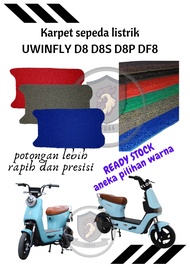 Karpet sepeda listrik uwinfly D8 D8s D8p DF8