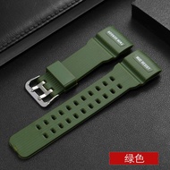 手表带 Original authentic Casio shock small mud king GG-1000/GWG-100/GSG-100 men's rubber silicone watch band