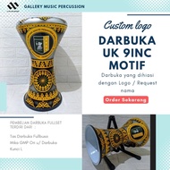 Darbuka 9 inch regular legs + custom logo