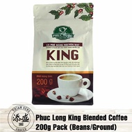 Phuc Long King Blend Coffee Beans/Ground 200g/500g [Local Seller! Fast Delivery!] Arabica Blend Stro