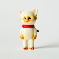 メディコムトイ｜MEDICOM TOY VAG (VINYL ARTIST GACHA) SERIES 38 COJICA TOYS コジカ NEKO 白色 平本貓 · 貓咪 圍巾  軟膠玩具 玩具創