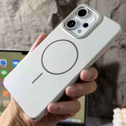 For OPPO Reno 14F Limited Edition 14 Pro 14FS Case Skin Friendly Soft Sand Magnetic Matte PC Cover O