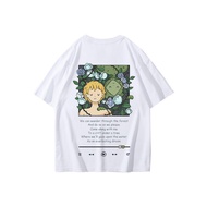 Adventure Time t-Shirt Men Design Sense Behind Big Print Adventure Time Adventure Time Peripheral Cl