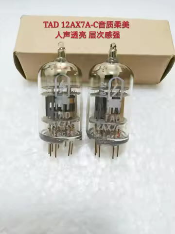 The new TAD 12AX7A electronic tube replaces ECC83 12AX7B guitar sound tank power amplifier, providin