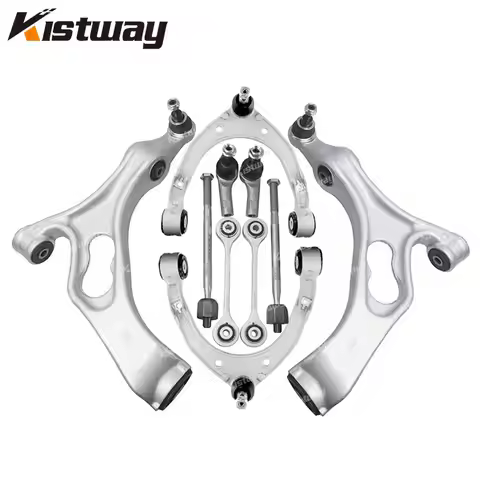 10PCS Front Control Arm Kit For VW Touareg 7P 2011-2018 7P0407021 7P0407151 7P0407152