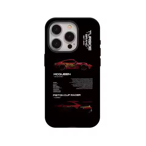 Red car Phone Case suitable for iPhone16ProMax 15 14 14 12mini 7Plus XR 2in1 tough glossy case