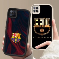 Shockproof Casing for OPPO A93 A16E A16K F17 Reno 4F Realme C20A C11 C20 Pro FF-5 barcelona