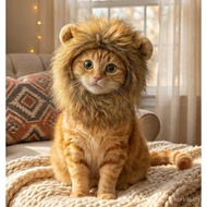 Lion Mane Costume for Cats YEM2