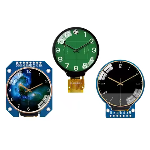 1.28 Inch TFT LCD Display Module Round RGB 240*240 GC9A01 Driver 4 Wire SPI Interface 240x240 PCB Fo