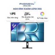 Xiaomi A27Qi 2026 27 inch monitor (QHD 2560 x 1440/ IPS/ 120Hz/ 6 ms) -