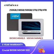 Crucial BX500 MX500 1TB 2TB 4TB 500GB 250GB 240GB 3D NAND SATA3 2.5-Inch Internal SSD Internal Solid State Drive For Laptop zlsfgh
