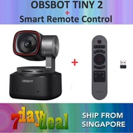 OBSBOT TINY 2 4K Webcam + Smart Remote Controller
