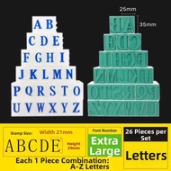 Combination Stamp Number Stamp 0~9 Digit Stamp Letter Stamp Symbol Stamp Business Supplies Stationer
