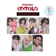 [ENHYPEN] ENHYPEN ROMANCE Event Card : UNTOLD (Weverse Shop PHOTOCARD)