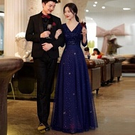 EAGLELY 2026 New Luxury Banquet Evening Dress Glamorous Elegant Classy Dinner Party Long Dress Noble