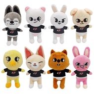 8Pcs/Set Skzoo Plush Toy Kawaii Stray Kid Cute Plush Cartoon Stuffed Animal Doll Kawaii Companion Fo