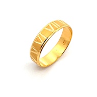 Top Cash Jewellery 916 Gold Full Roman Ring