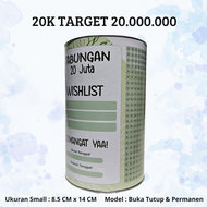 CELENGAN TARGET 20K TARGET 20 JUTA CELENGAN MENABUNG TABUNGAN TARGET CELENGAN PERMANENT