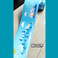 WALLPAPER LIS WALLBORDER BORDER STIKER STICKER DINDING LANTAI MARMER KERAMIK WALPAPER RUANG TAMU DAP