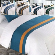 BED RUNNER HOTEL/SELENDANG SPREI HOTEL/BED RUNNER SET BERBINTANG BAHAN