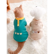Cute Dog Sweatshirt Traction Winter Warm Cat Two legged Clothes Teddy Bixie Yorkshire Puppy Pet Clot