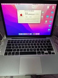 2015 13吋 MacBook pro  8g-256g ssd