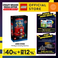 LEGO Ideas 21358 Minifigure Vending Machine (1343Pcs.) Building Blocks Kids Toy
