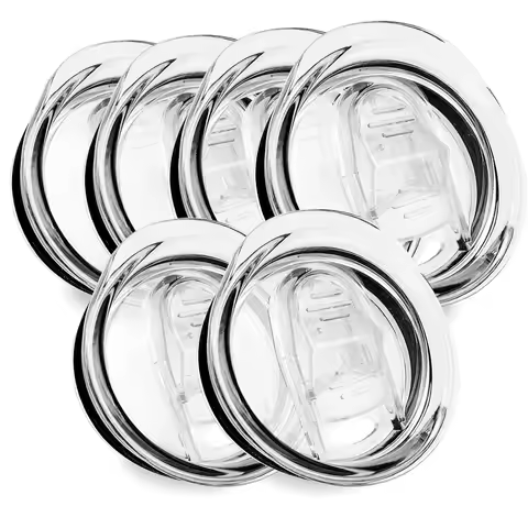 2 X 20oz Straight Cup Sealing Lids, Sealing Slide Lids, Replacement Lids for Slim Cups, Anti-Spill a