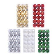 Christmas Balls Xmas Tree Hanging Ornaments Set Decoration Christmas Tree Colors Baubles R8t8
